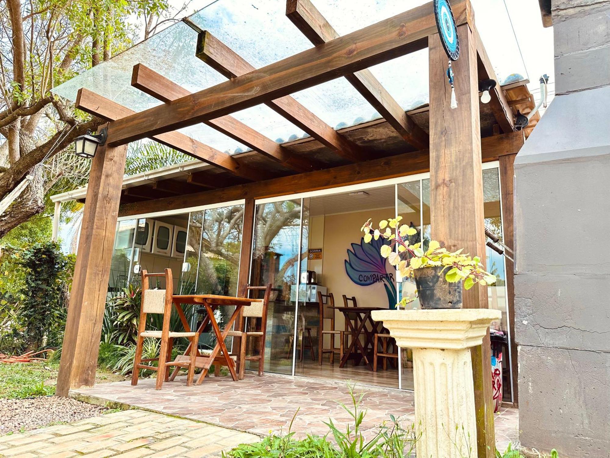Pousada Lagoa Encantada 加罗帕巴 外观 照片